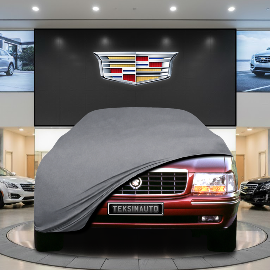 Cadillac Deville EL12 (1999-2006) Custom Fit Indoor Car Cover Soft Stretch Black Gray Blue Red Dust Protection Garage Cover Laser Cut + Bag