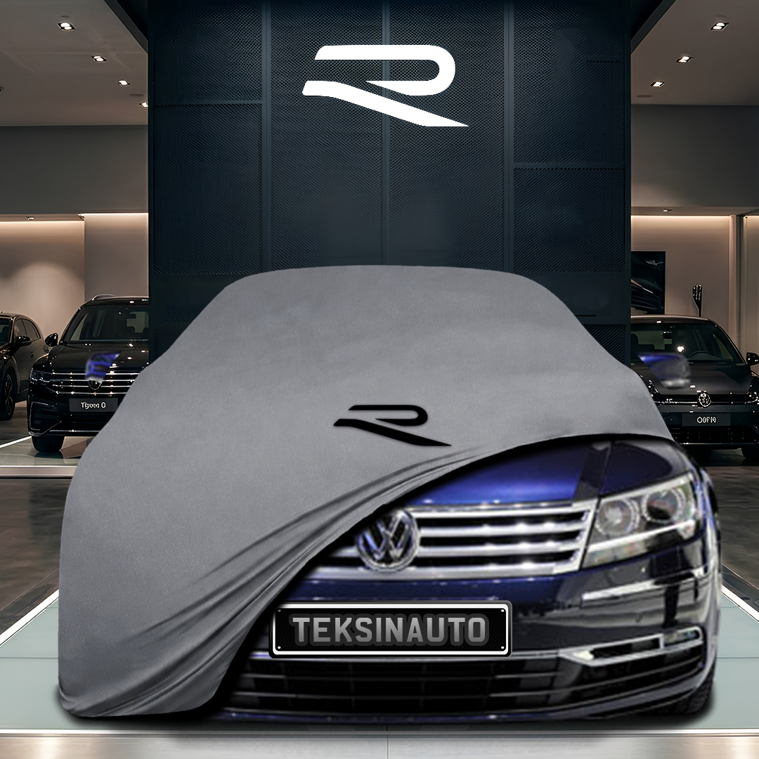 Volkswagen Phaeton   Custom Fit Indoor Car Cover Soft Stretch Black Gray Blue Red Dust Protection Garage Cover Laser Cut + Bag