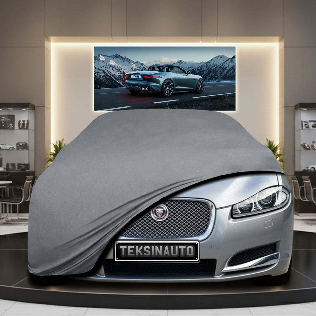 Jaguar XF Custom Fit Indoor Car Cover Soft Stretch Black Gray Blue Red Dust Protection Garage Cover Laser Cut + Bag
