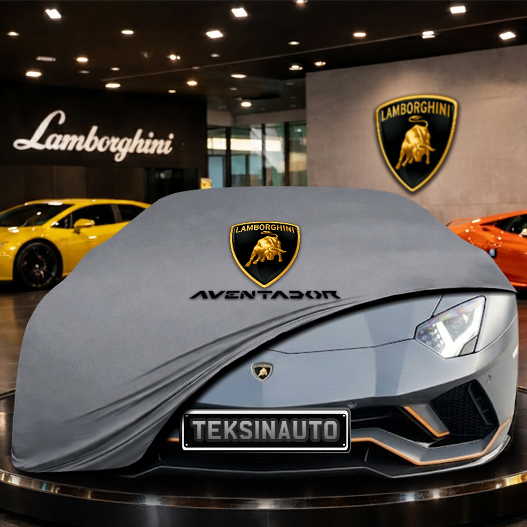 Lamborghini Aventador LP780-4 (2021-) Indoor Car Cover Custom Fit, Black, Gray, Blue, Red Color