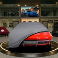Corvette C2 Custom Fit Indoor Car Cover Soft Stretch Black Gray Blue Red Dust Protection Garage Cover Laser Cut + Bag
