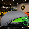 LAMBORGHİNİ TEMERARİO 2024- Custom Fit Indoor Car Cover Soft Stretch Black Gray Blue Red Dust Protection Garage Cover Laser Cut + Bag