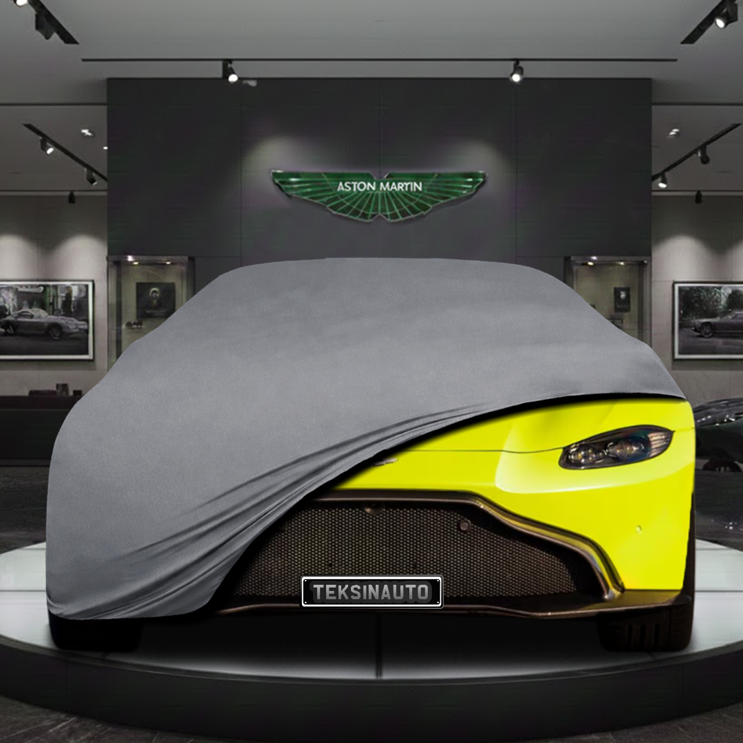 ASTON MARTİN V8 VANTAGE 2017-2024 Custom Fit Indoor Car Cover Soft Stretch Black Gray Blue Red Dust Protection Garage Cover Laser Cut + Bag