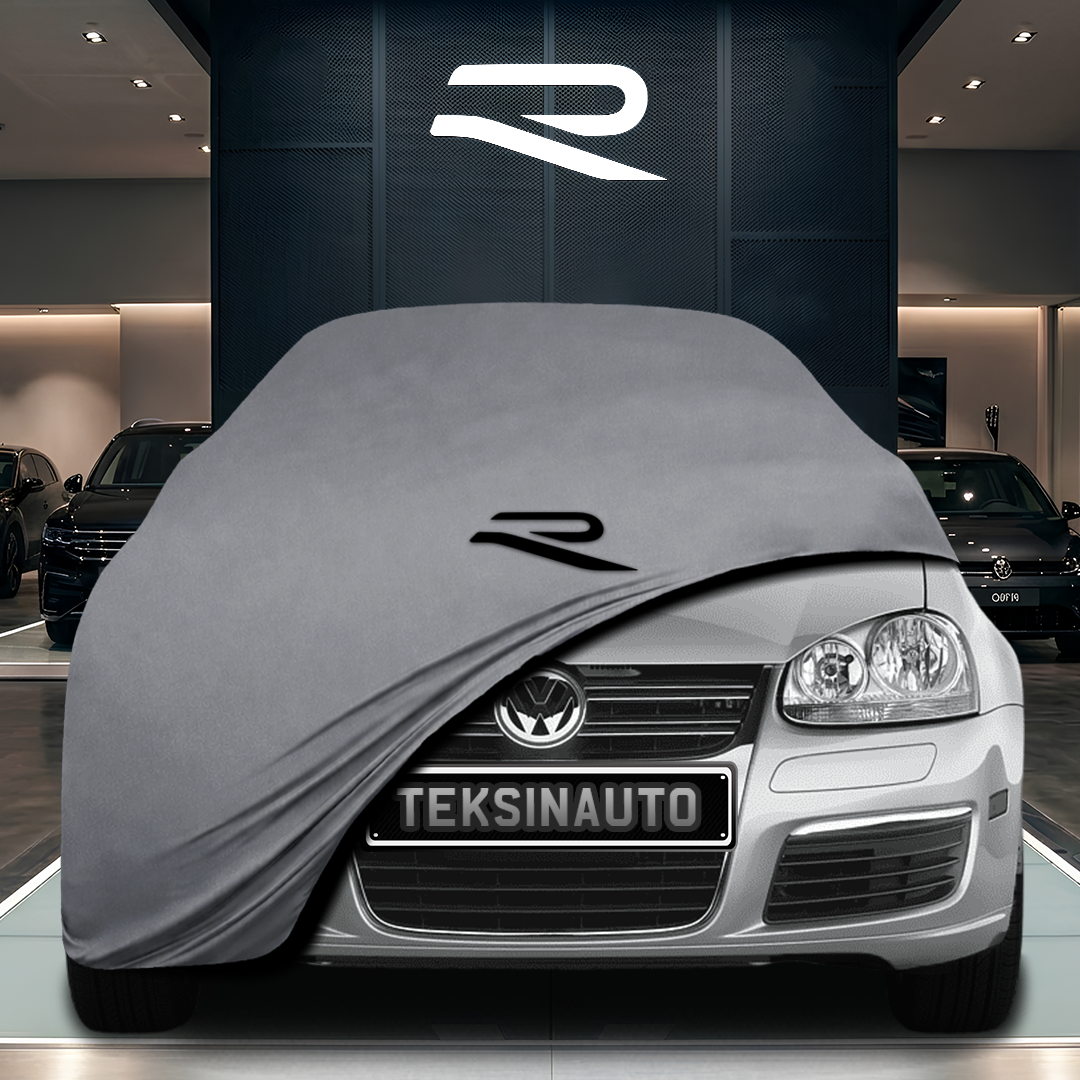 Volkswagen Golf 5 (2003-2008) Custom Fit Indoor Car Cover Soft Stretch Black Gray Blue Red Dust Protection Garage Cover Laser Cut + Bag