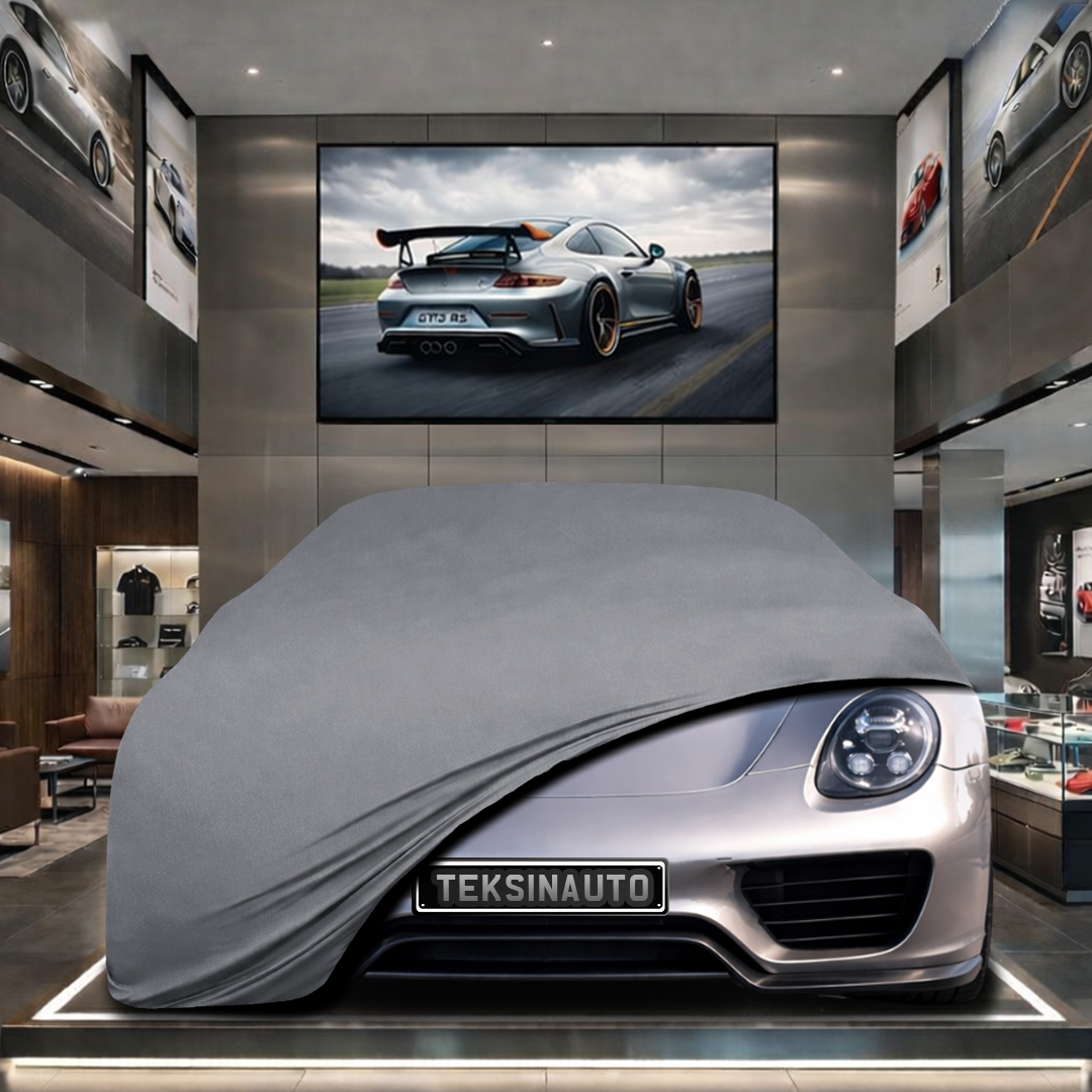 Porsche 918 Spyder Custom Fit Indoor Car Cover Soft Stretch Black Gray Blue Red Dust Protection Garage Cover Laser Cut + Bag