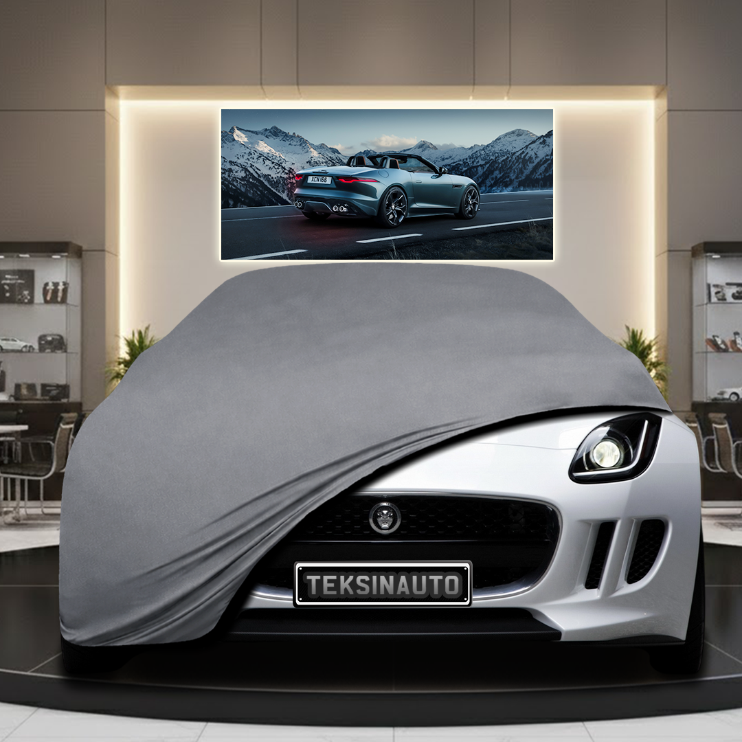 Jaguar C-X16 Custom Fit Indoor Car Cover Soft Stretch Black Gray Blue Red Dust Protection Garage Cover Laser Cut + Bag