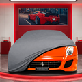 Ferrari SA Aperta Custom Fit Indoor Car Cover Soft Stretch Black Gray Blue Red Dust Protection Garage Cover Laser Cut + Bag