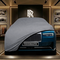 Rolls Royce Ghost 2 (2020-) Custom Fit Indoor Car Cover Soft Stretch Black Gray Blue Red Dust Protection Garage Cover Laser Cut + Bag