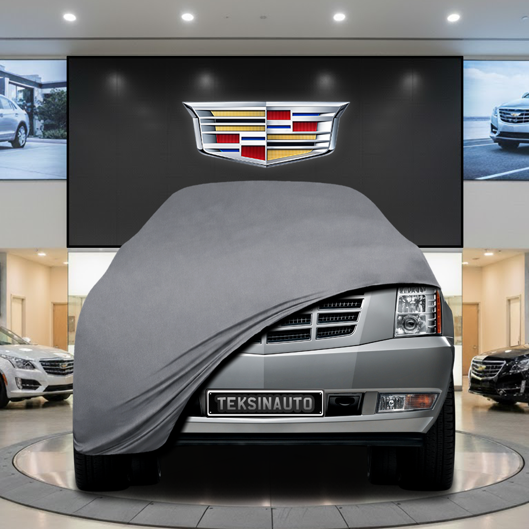 Cadillac Escalade 3 (2007-2014) Custom Fit Indoor Car Cover Soft Stretch Black Gray Blue Red Dust Protection Garage Cover Laser Cut + Bag