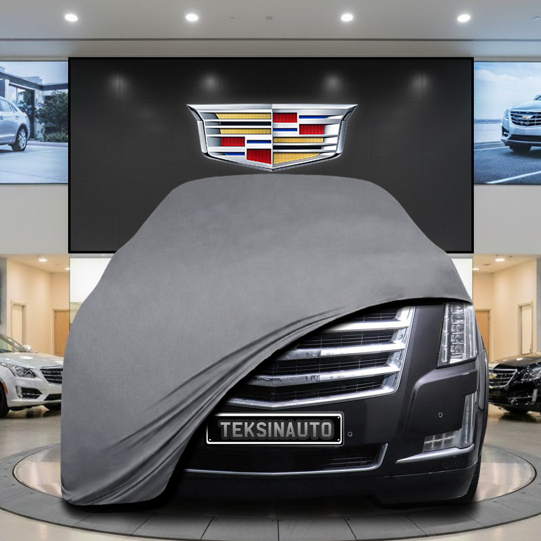Cadillac Escalade 4 (2014-2020) Custom Fit Indoor Car Cover Soft Stretch Black Gray Blue Red Dust Protection Garage Cover Laser Cut + Bag