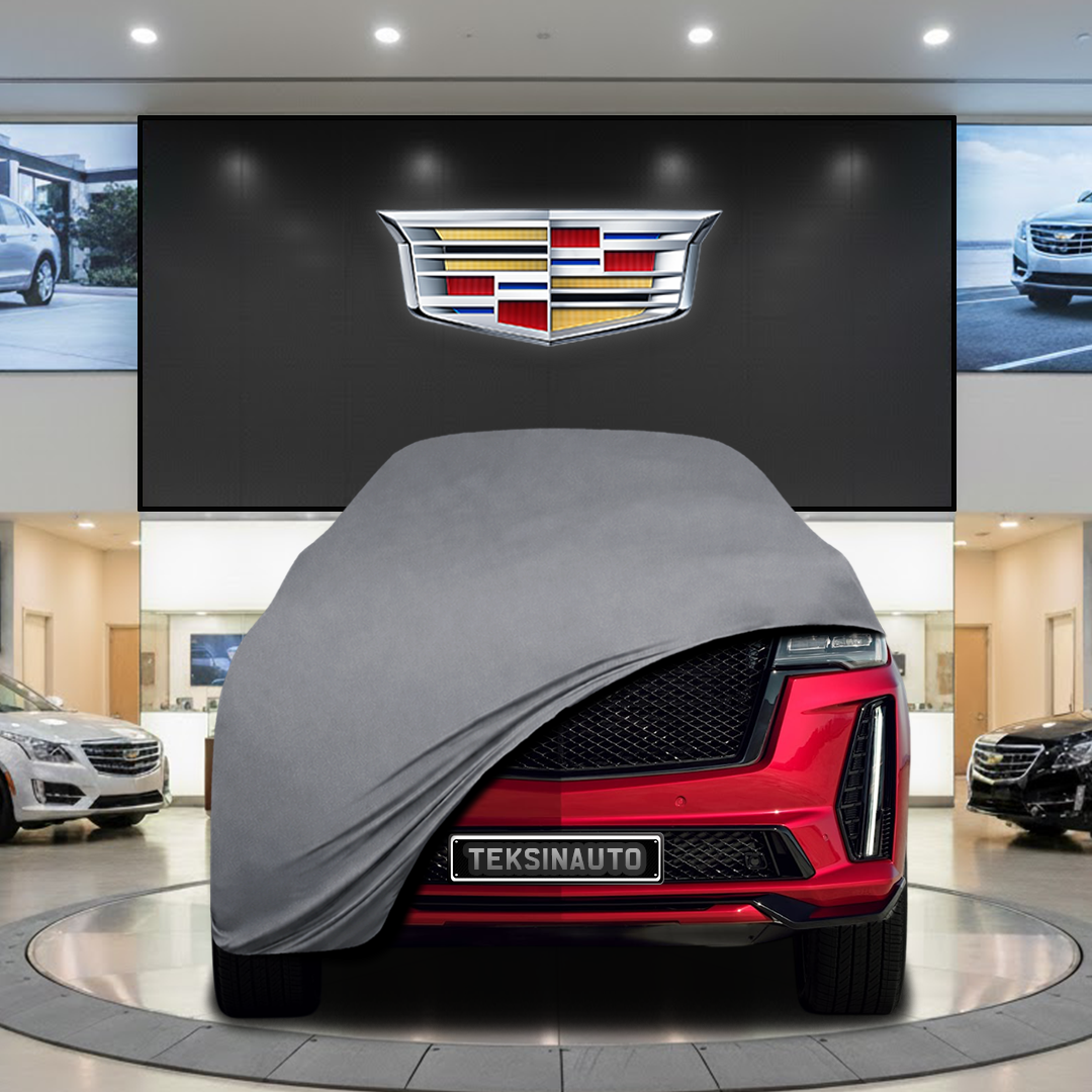 Cadillac Escalade 5 ESV (2020-) Custom Fit Indoor Car Cover Soft Stretch Black Gray Blue Red Dust Protection Garage Cover Laser Cut + Bag