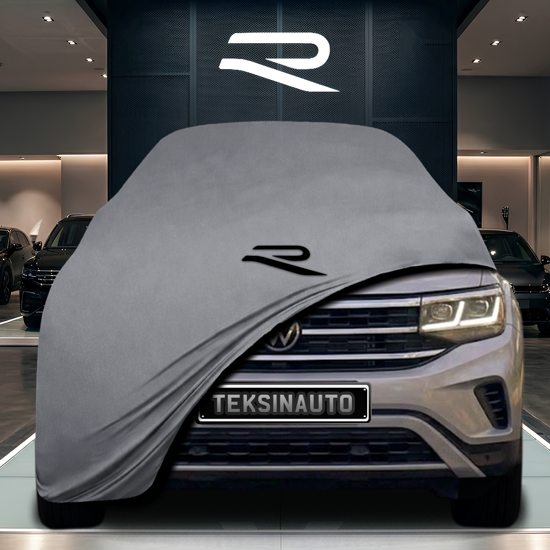 Volkswagen Teramont Custom Fit Indoor Car Cover Soft Stretch Black Gray Blue Red Dust Protection Garage Cover Laser Cut + Bag