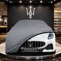 MASERATİ GRANCABRİO M189 (2024-) Custom Fit Indoor Car Cover Soft Stretch Black Gray Blue Red Dust Protection Garage Cover Laser Cut + Bag