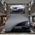 PORSCHE CAYMAN 718 982 2017- Custom Fit Indoor Car Cover Soft Stretch Black Gray Blue Red Dust Protection Garage Cover Laser Cut + Bag