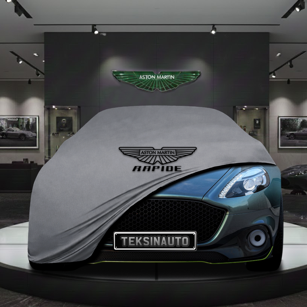 ASTON MARTİN RAPİDE AMR 2018-2020 Custom Fit Indoor Car Cover Soft Stretch Black Gray Blue Red Dust Protection Garage Cover Laser Cut + Bag