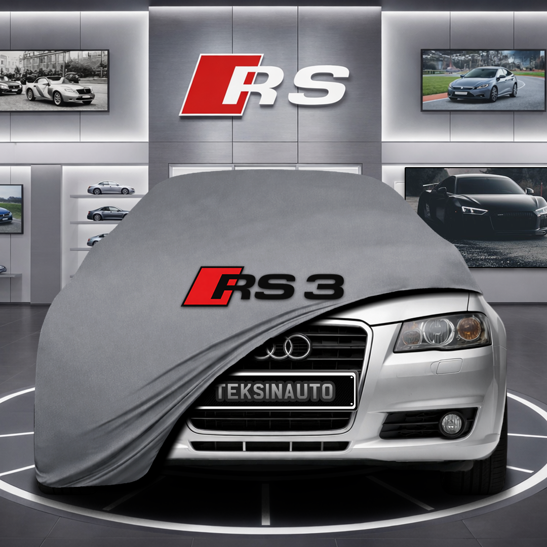 AUDİ A3 8P Custom Fit Indoor Car Cover Soft Stretch Black Gray Blue Red Dust Protection Garage Cover Laser Cut + Bag