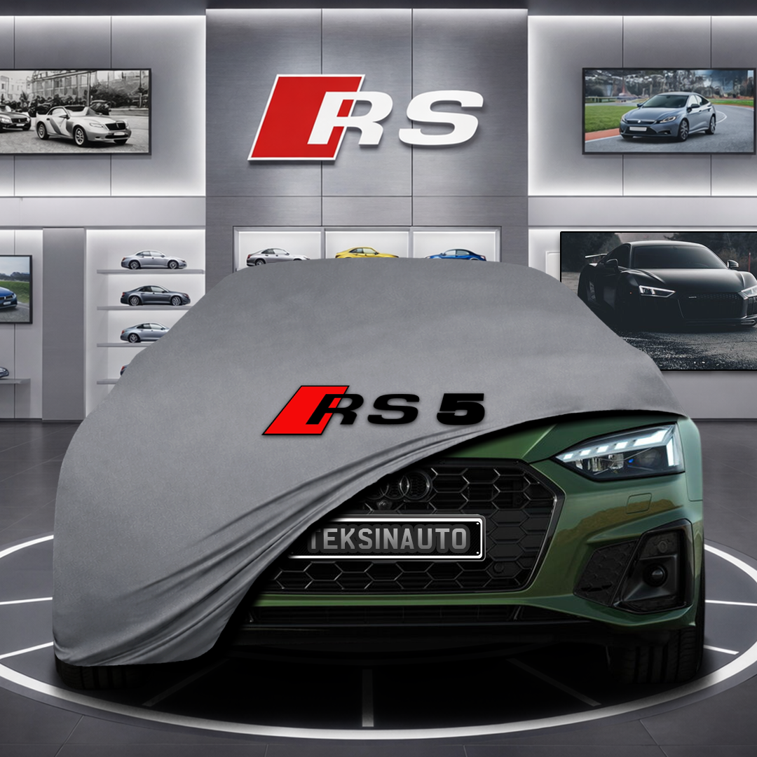 AUDİ A5 F5 Custom Fit Indoor Car Cover Soft Stretch Black Gray Blue Red Dust Protection Garage Cover Laser Cut + Bag
