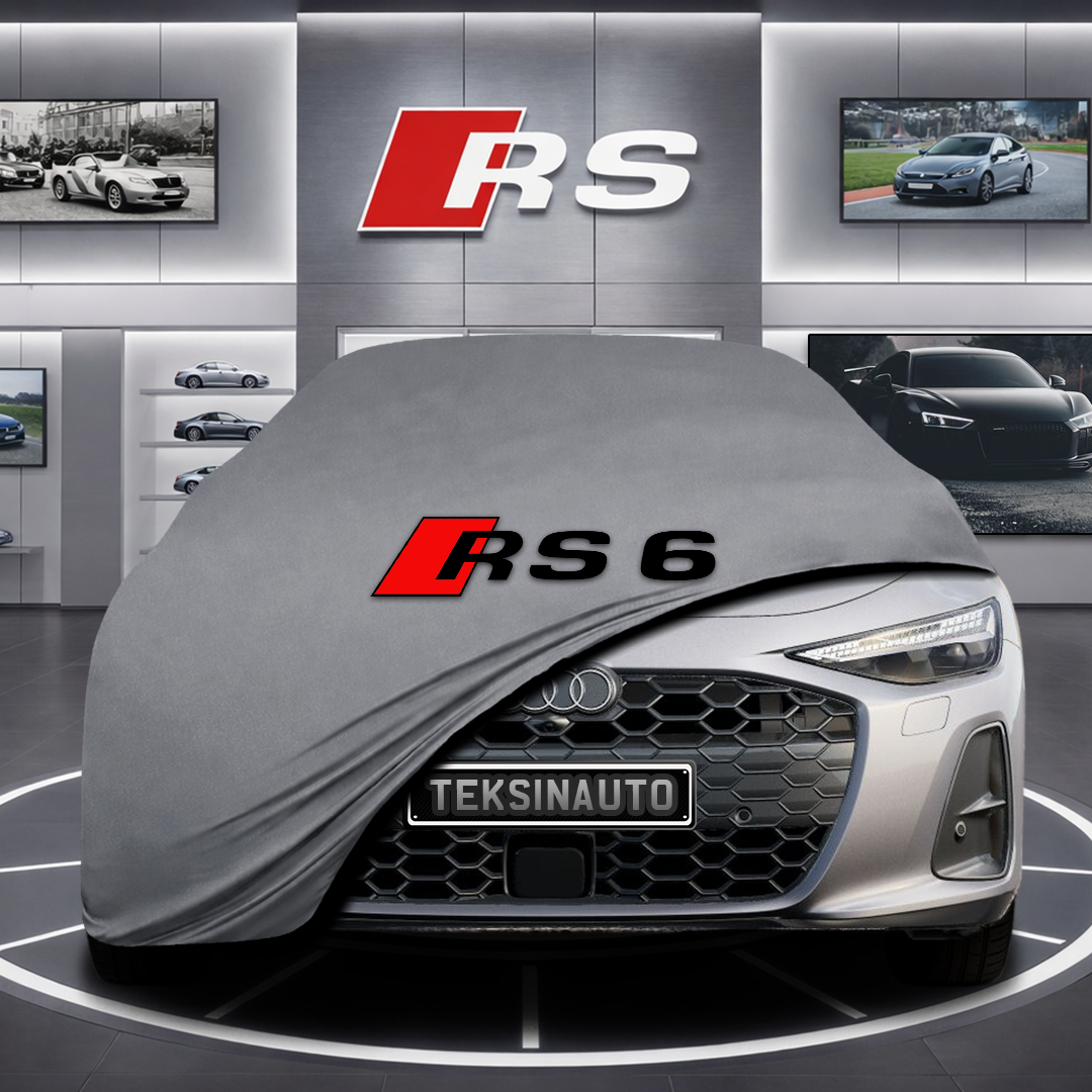 AUDİ A6 AVANT E-TRON GH 2024- Custom Fit Indoor Car Cover Soft Stretch Black Gray Blue Red Dust Protection Garage Cover Laser Cut + Bag