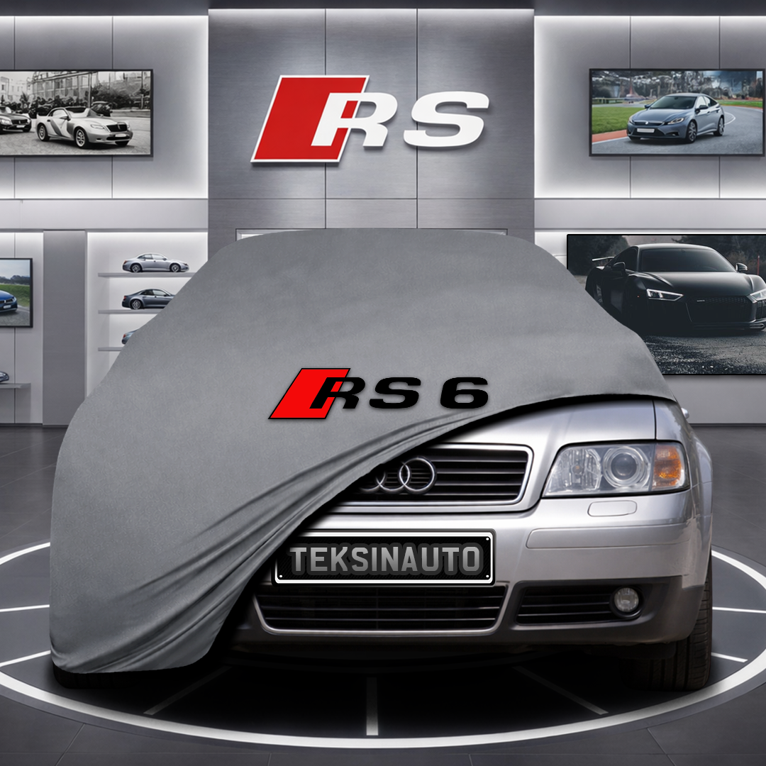 AUDİ A6 C5 Custom Fit Indoor Car Cover Soft Stretch Black Gray Blue Red Dust Protection Garage Cover Laser Cut + Bag