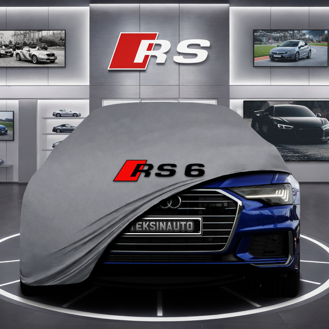 AUDİ A6 C8 Custom Fit Indoor Car Cover Soft Stretch Black Gray Blue Red Dust Protection Garage Cover Laser Cut + Bag