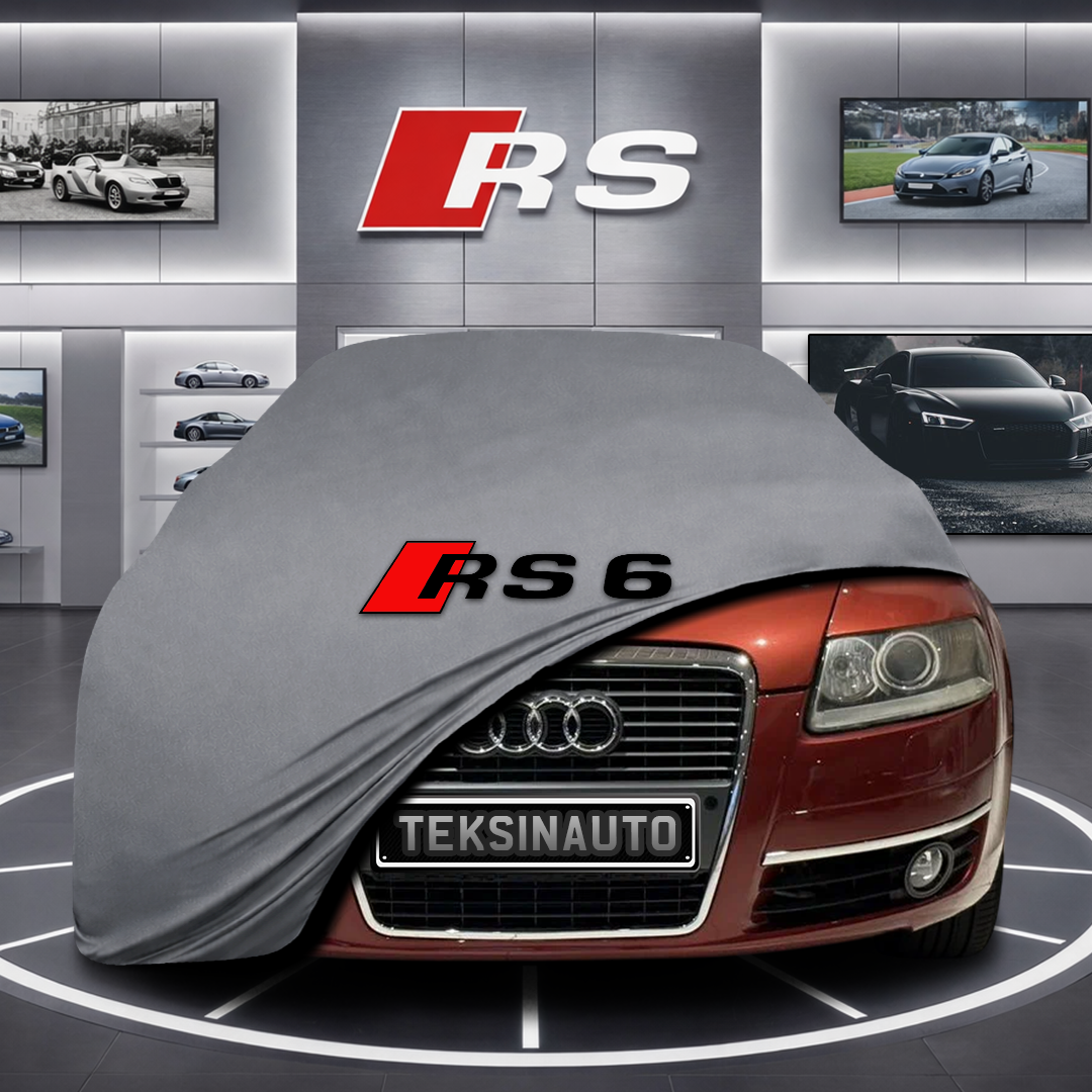 AUDİ A6 C6 Custom Fit Indoor Car Cover Soft Stretch Black Gray Blue Red Dust Protection Garage Cover Laser Cut + Bag