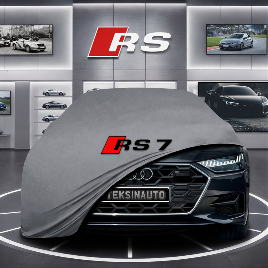 AUDİ A7 C8 Custom Fit Indoor Car Cover Soft Stretch Black Gray Blue Red Dust Protection Garage Cover Laser Cut + Bag