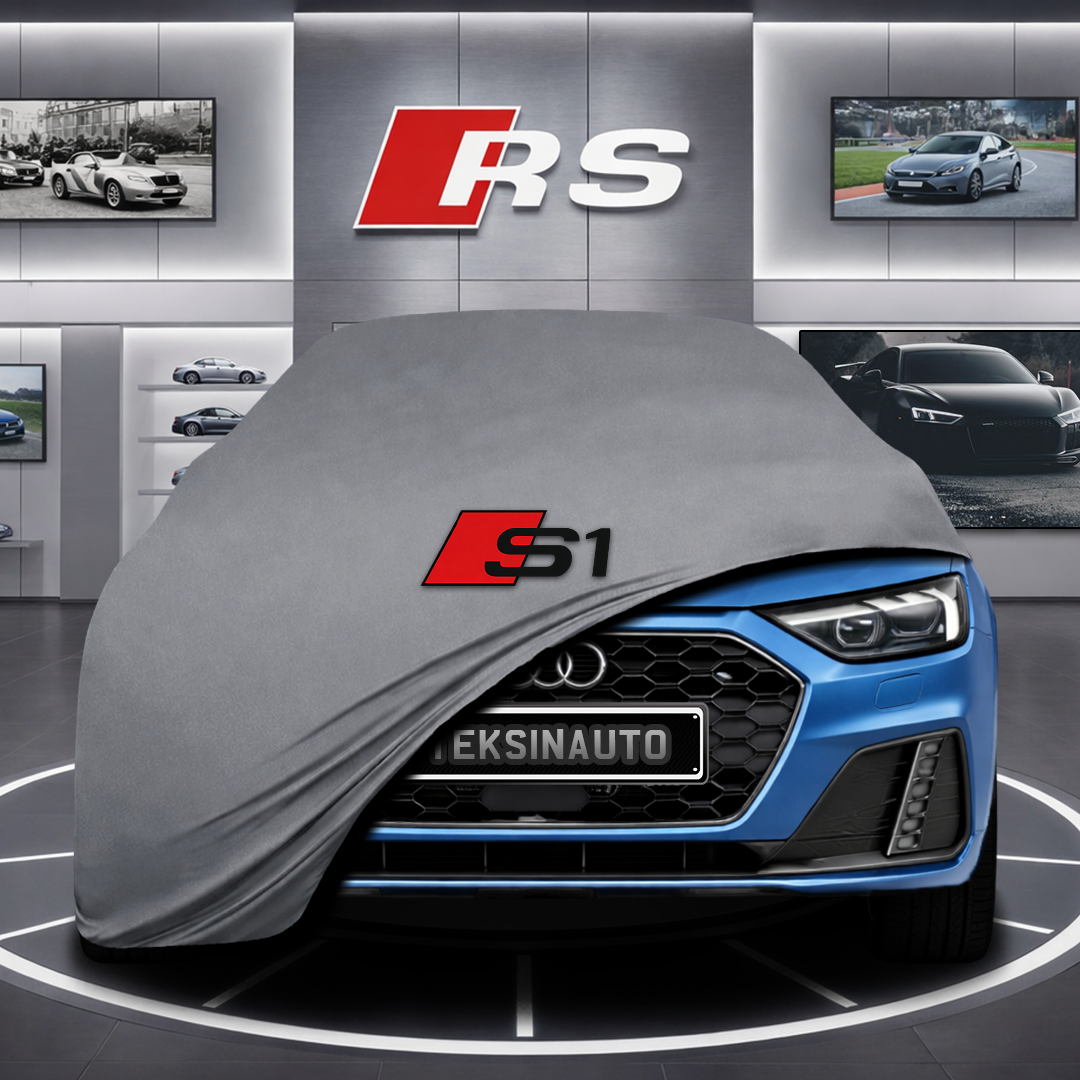 AUDİ A1 GB SPORTBACK 2018- Custom Fit Indoor Car Cover Soft Stretch Black Gray Blue Red Dust Protection Garage Cover Laser Cut + Bag