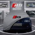 AUDİ A3 8L 1996-2000 Custom Fit Indoor Car Cover Soft Stretch Black Gray Blue Red Dust Protection Garage Cover Laser Cut + Bag