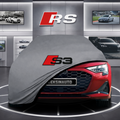 AUDİ A3 8Y Custom Fit Indoor Car Cover Soft Stretch Black Gray Blue Red Dust Protection Garage Cover Laser Cut + Bag