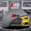 AUDİ A3 8V Custom Fit Indoor Car Cover Soft Stretch Black Gray Blue Red Dust Protection Garage Cover Laser Cut + Bag
