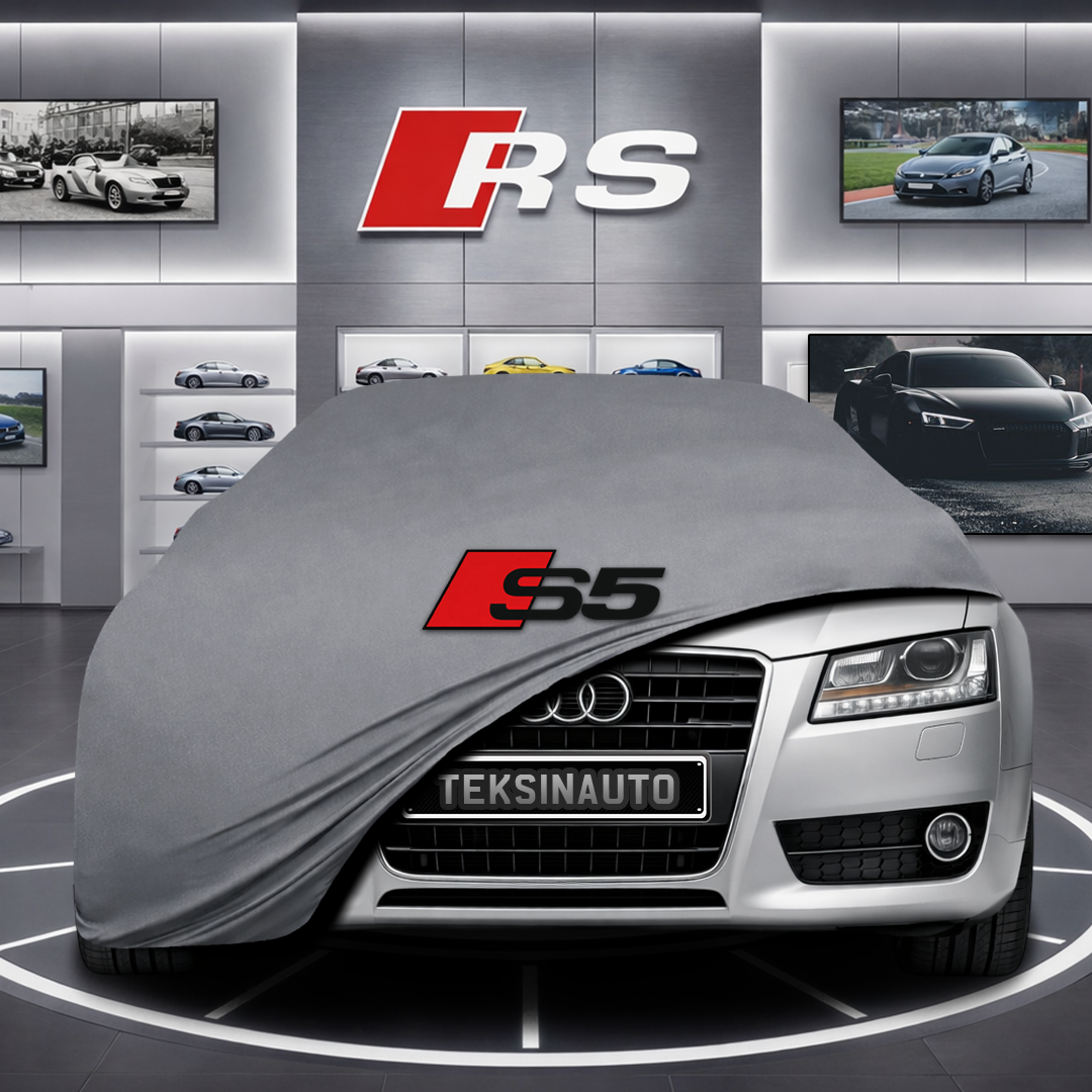 AUDİ A5 8TA SPORTBACK 2009-2011 Custom Fit Indoor Car Cover Soft Stretch Black Gray Blue Red Dust Protection Garage Cover Laser Cut + Bag