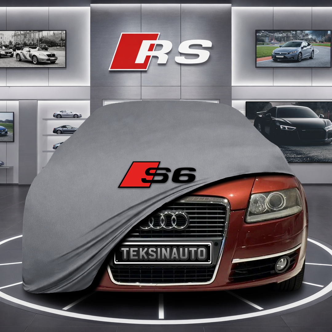 AUDİ A6 C6 Custom Fit Indoor Car Cover Soft Stretch Black Gray Blue Red Dust Protection Garage Cover Laser Cut + Bag