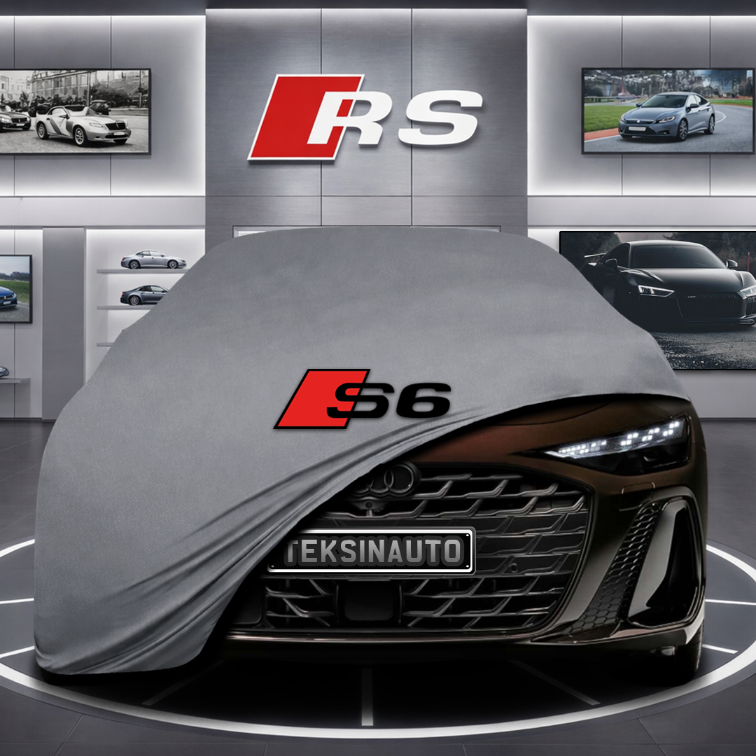 AUDİ A6 C9 Custom Fit Indoor Car Cover Soft Stretch Black Gray Blue Red Dust Protection Garage Cover Laser Cut + Bag