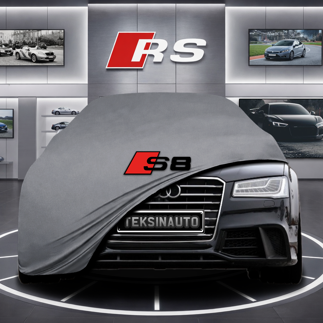 AUDİ A8 D4 Custom Fit Indoor Car Cover Soft Stretch Black Gray Blue Red Dust Protection Garage Cover Laser Cut + Bag