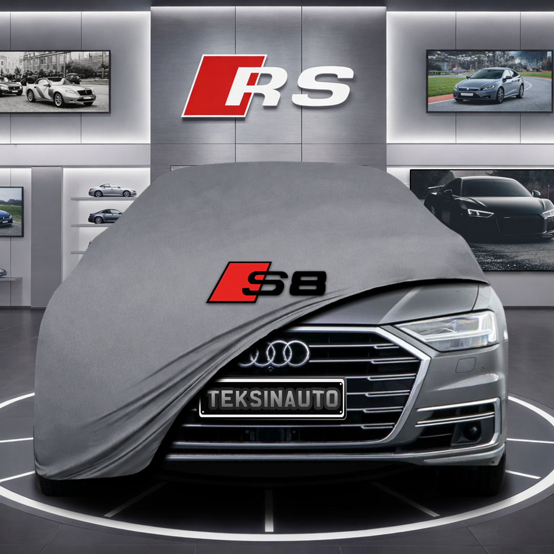 AUDİ A8 D5 Custom Fit Indoor Car Cover Soft Stretch Black Gray Blue Red Dust Protection Garage Cover Laser Cut + Bag