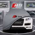 AUDİ Q7 4L Custom Fit Indoor Car Cover Soft Stretch Black Gray Blue Red Dust Protection Garage Cover Laser Cut + Bag