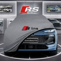 AUDİ Q6L GF E-TRON Custom Fit Indoor Car Cover Soft Stretch Black Gray Blue Red Dust Protection Garage Cover Laser Cut + Bag