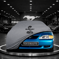 MUSTANG 4 1994-2004 Custom Fit Indoor Car Cover Soft Stretch Black Gray Blue Red Dust Protection Garage Cover Laser Cut + Bag