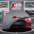 AUDİ A3 8Y Custom Fit Indoor Car Cover Soft Stretch Black Gray Blue Red Dust Protection Garage Cover Laser Cut + Bag