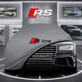 AUDİ A8 D4 Custom Fit Indoor Car Cover Soft Stretch Black Gray Blue Red Dust Protection Garage Cover Laser Cut + Bag