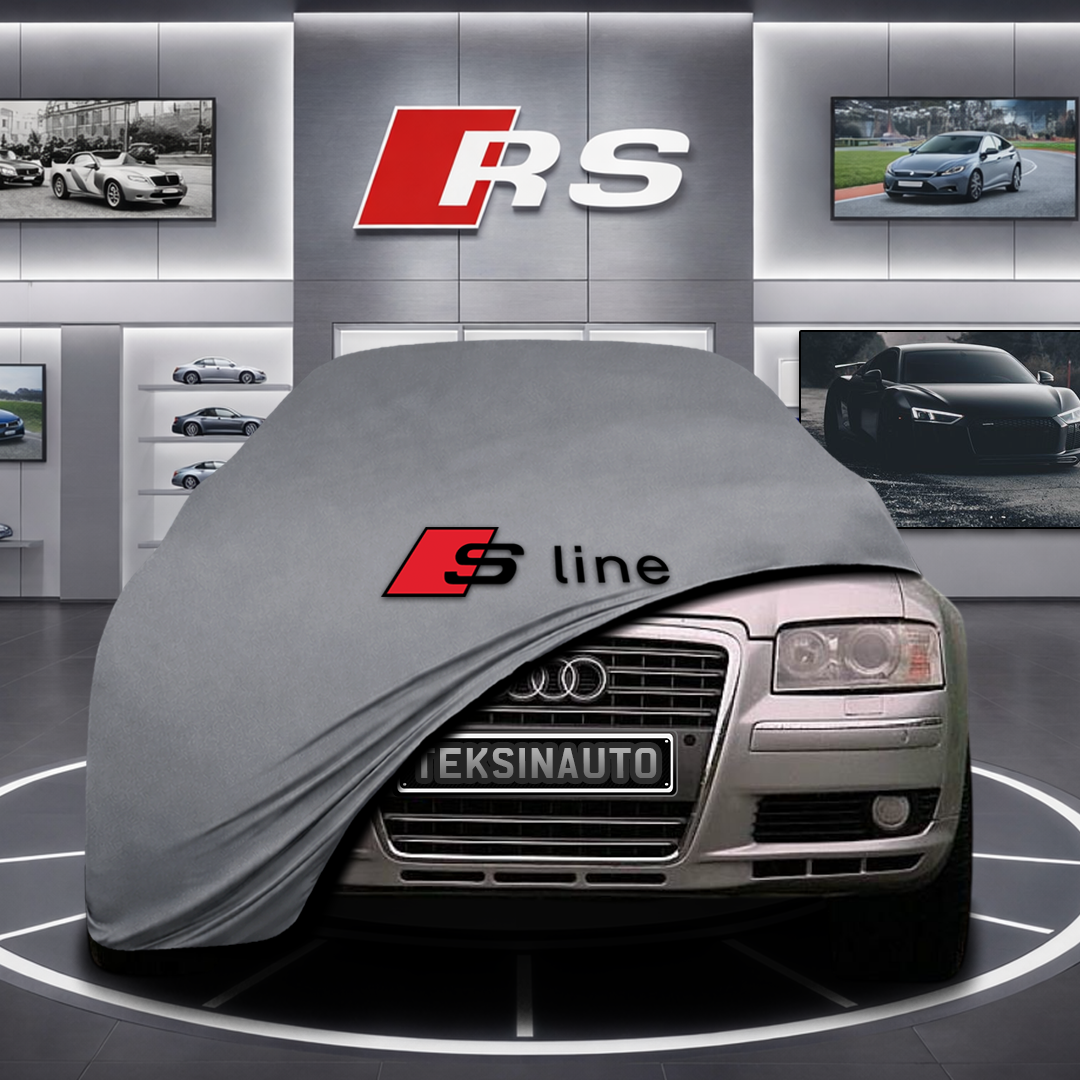 AUDİ A8 D3 Custom Fit Indoor Car Cover Soft Stretch Black Gray Blue Red Dust Protection Garage Cover Laser Cut + Bag