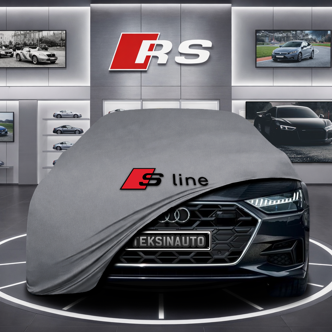 AUDİ A7 C8 Custom Fit Indoor Car Cover Soft Stretch Black Gray Blue Red Dust Protection Garage Cover Laser Cut + Bag