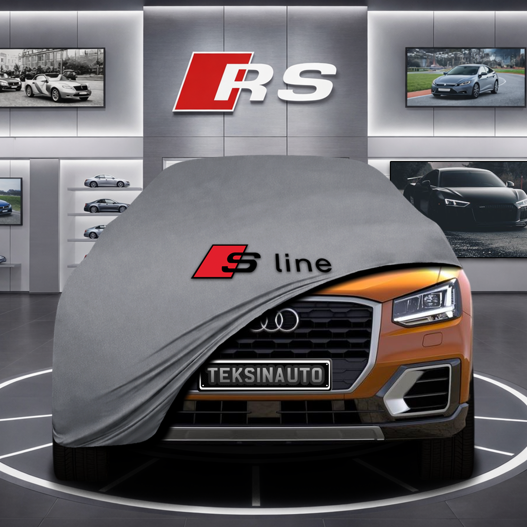 AUDİ Q2 2016-2020 Custom Fit Indoor Car Cover Soft Stretch Black Gray Blue Red Dust Protection Garage Cover Laser Cut + Bag