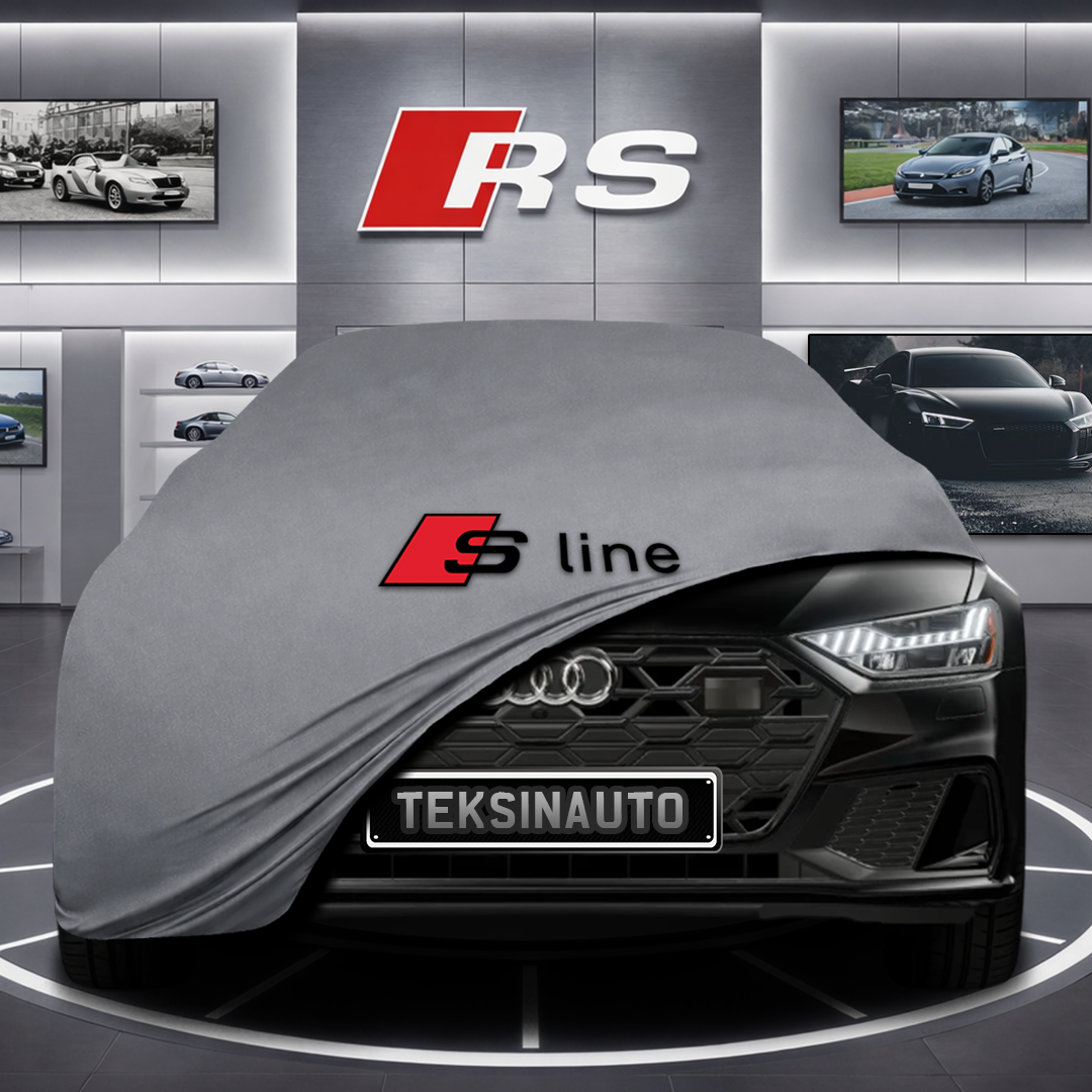 AUDİ A7L 2021- Custom Fit Indoor Car Cover Soft Stretch Black Gray Blue Red Dust Protection Garage Cover Laser Cut + Bag
