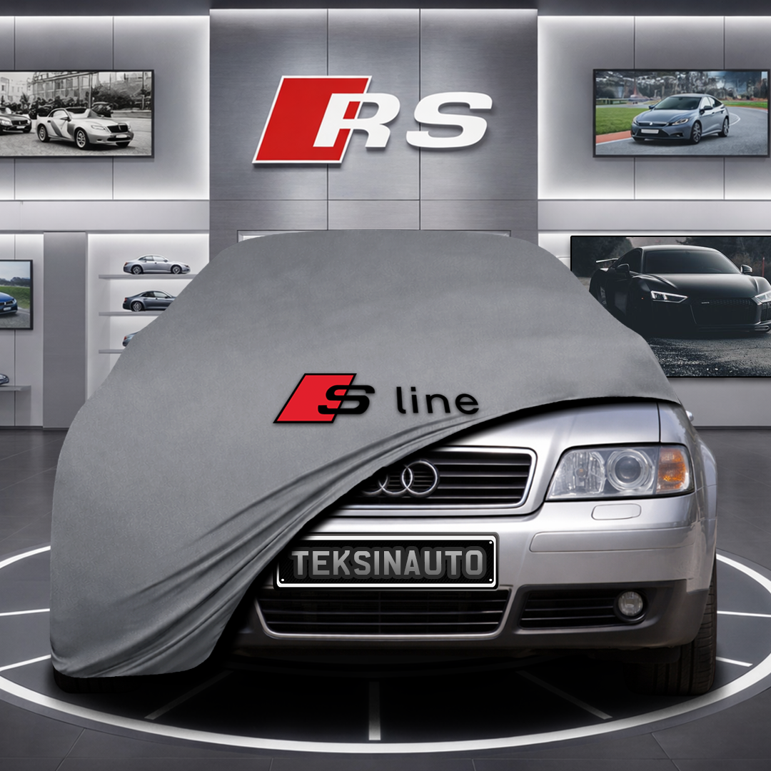 AUDİ A6 C5 Custom Fit Indoor Car Cover Soft Stretch Black Gray Blue Red Dust Protection Garage Cover Laser Cut + Bag