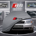 AUDİ A6 C5 Custom Fit Indoor Car Cover Soft Stretch Black Gray Blue Red Dust Protection Garage Cover Laser Cut + Bag
