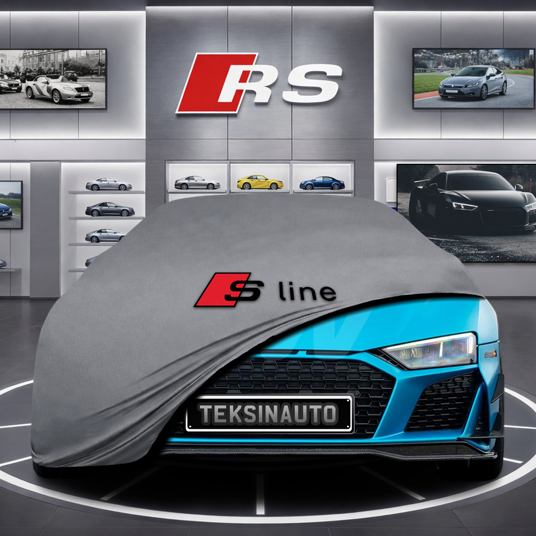 AUDİ R8 COUPE 4S Custom Fit Indoor Car Cover Soft Stretch Black Gray Blue Red Dust Protection Garage Cover Laser Cut + Bag