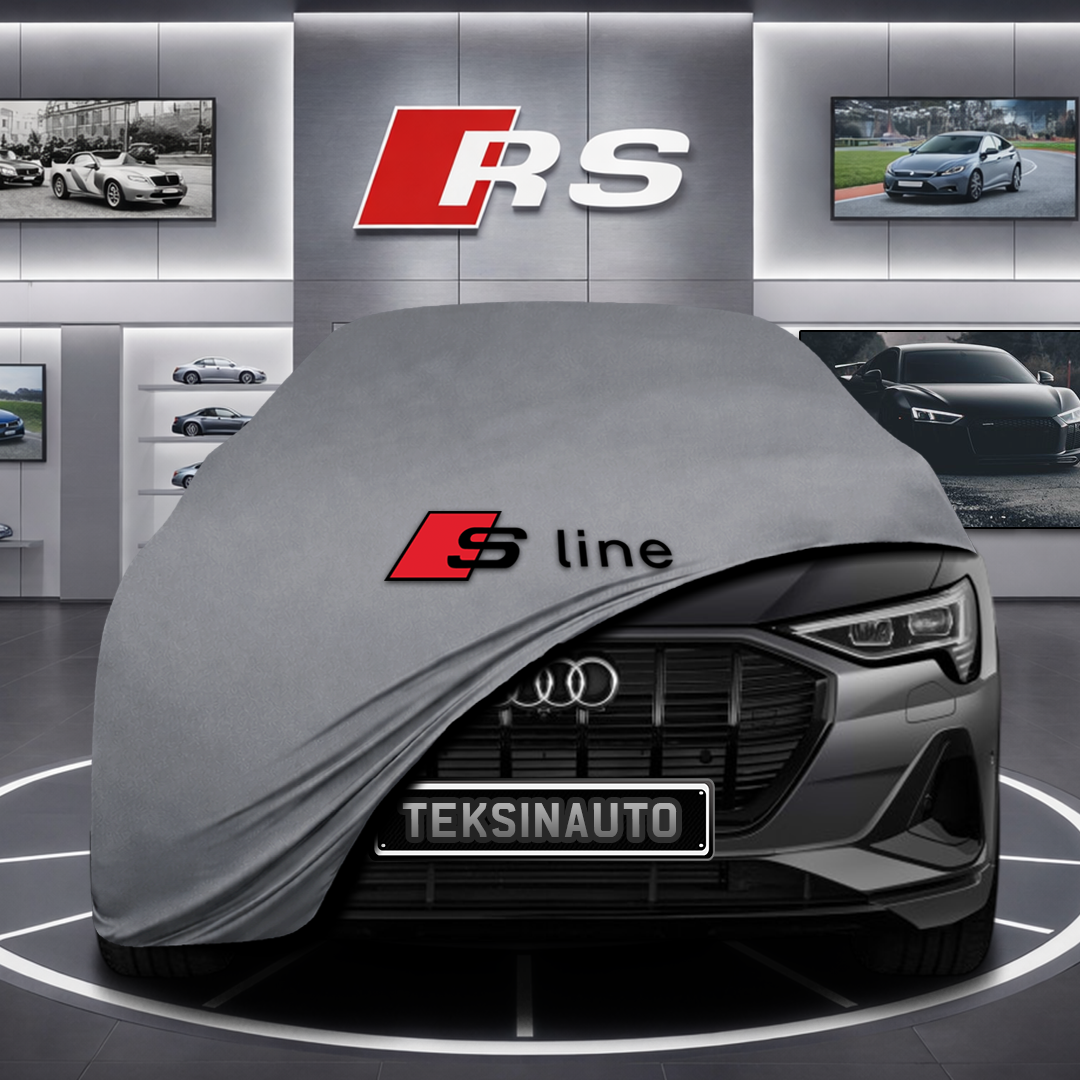 AUDİ Q5 E-TRON 2022- Custom Fit Indoor Car Cover Soft Stretch Black Gray Blue Red Dust Protection Garage Cover Laser Cut + Bag