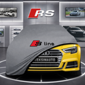 AUDİ A3 8V Custom Fit Indoor Car Cover Soft Stretch Black Gray Blue Red Dust Protection Garage Cover Laser Cut + Bag