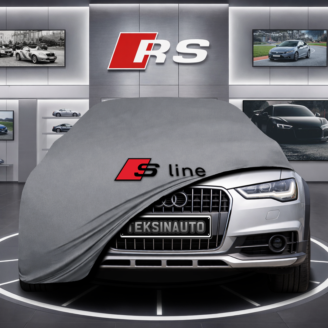 AUDİ A6 C7 Custom Fit Indoor Car Cover Soft Stretch Black Gray Blue Red Dust Protection Garage Cover Laser Cut + Bag
